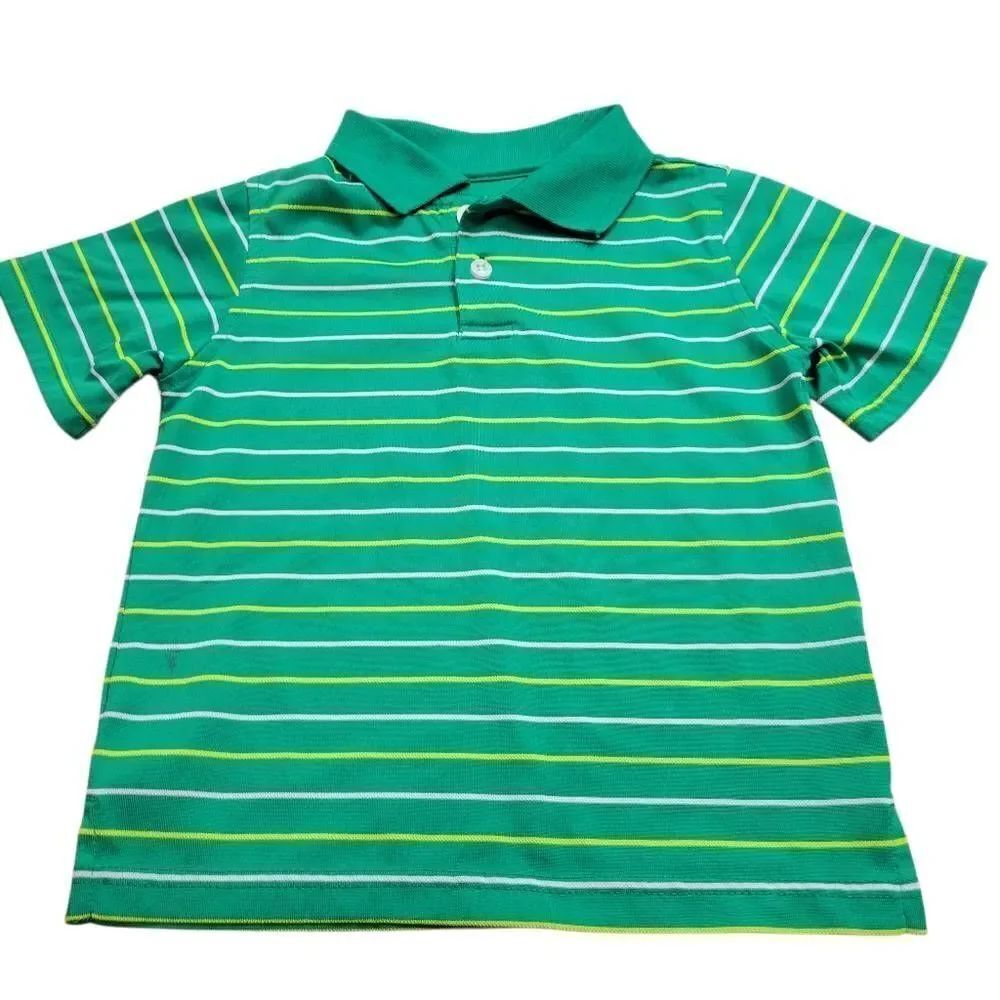 Healthtex stripped polo shirt 4T